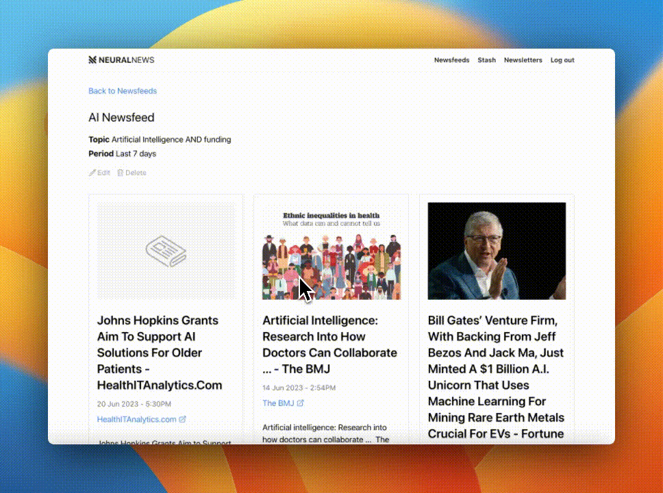 select articles
